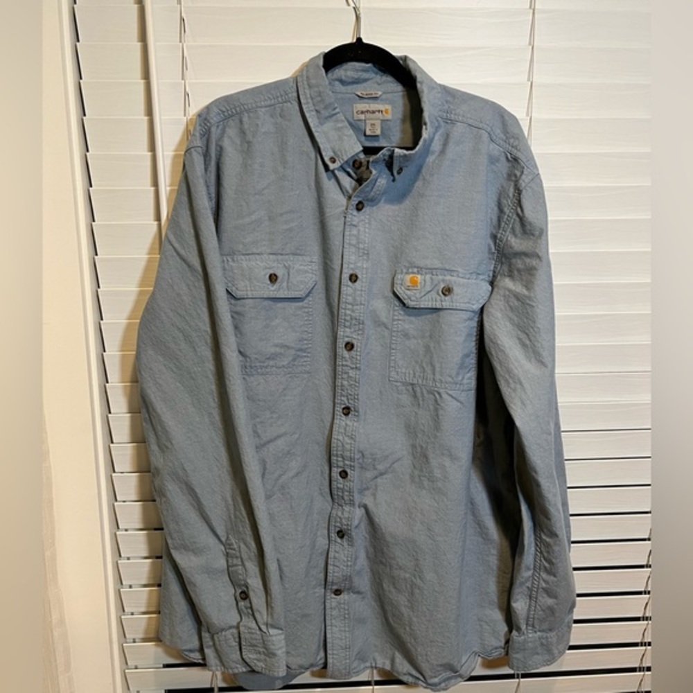 Carhartt Button Up Shirt -‎ Size XXLT